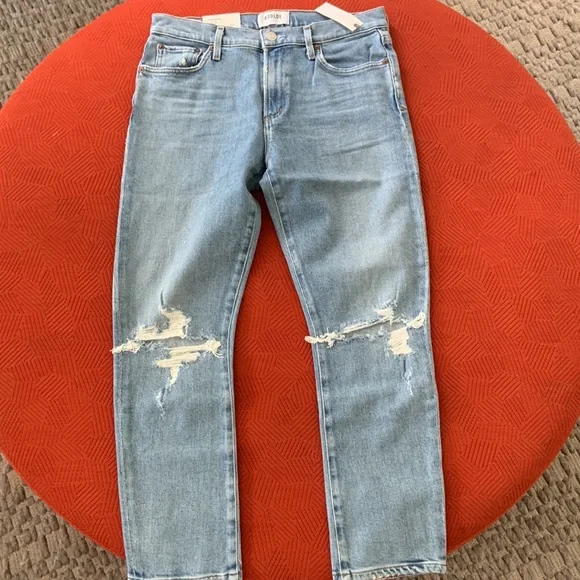 SOLD// NWT Agolde Toni Straight Slim Jeans - Picture 2 of 6